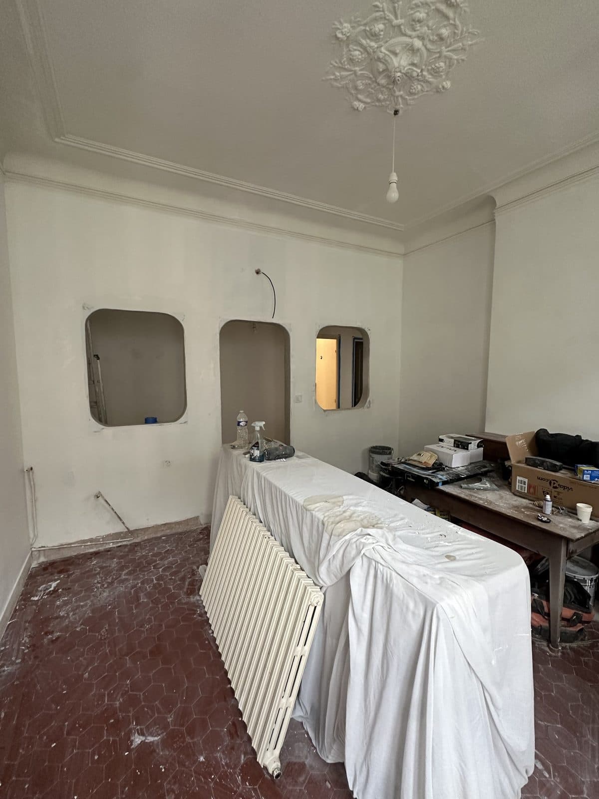 Rénovation complète d'un appartement ancien – Pendant 5