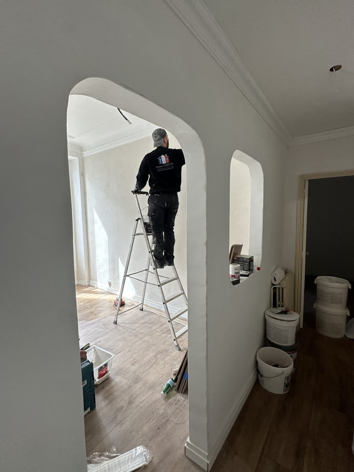 Rénovation complète d'un appartement ancien – Pendant 8