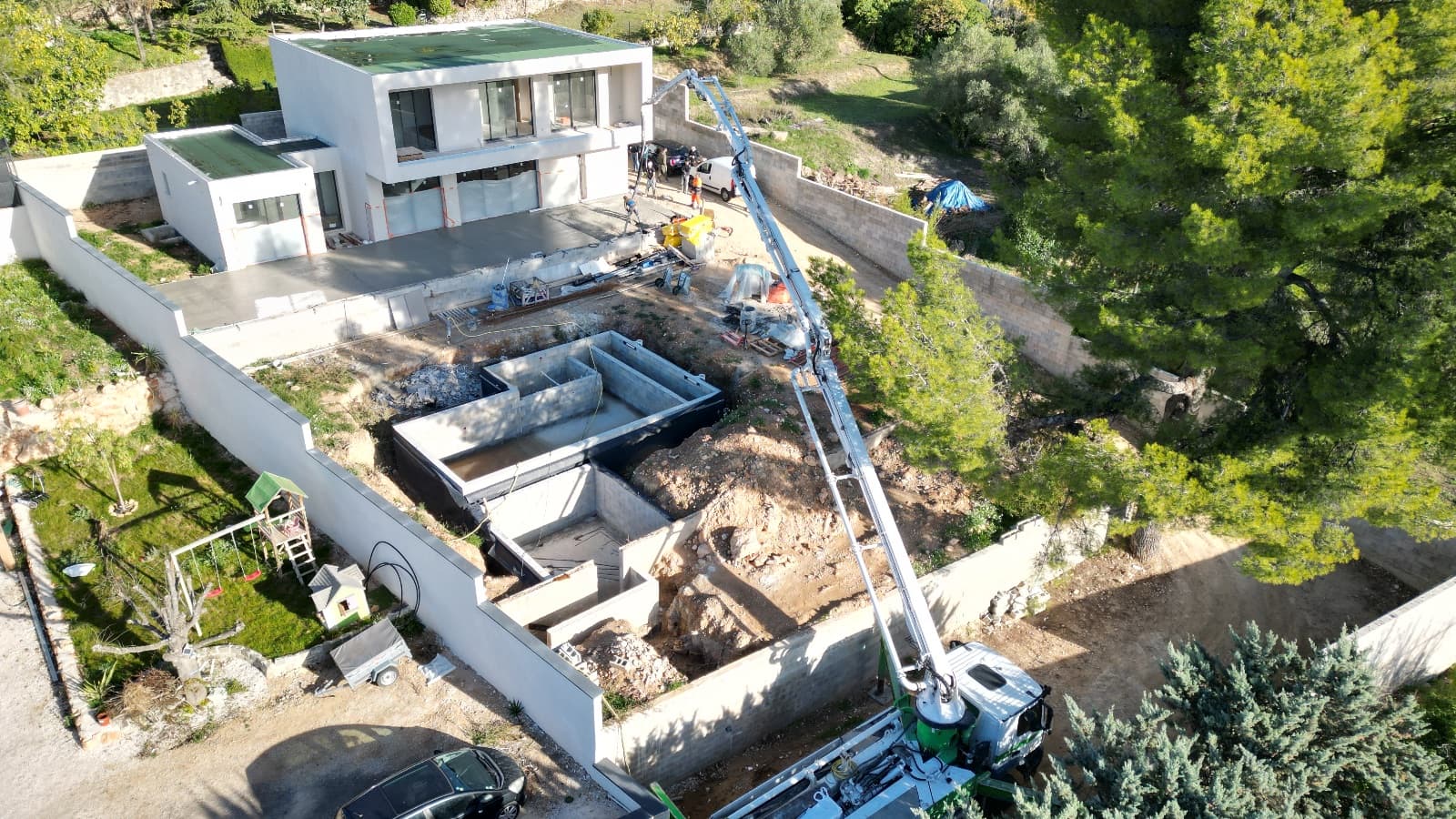 120m2 dalle béton – Après 3